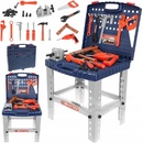 Dětské nářadí ISO 9422 dílna 2v1 s příslušenstvím 67 dílů