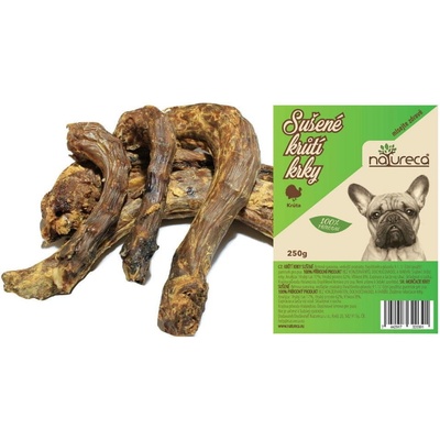 Natureca pochoutka Krůtí krky sušené 250 g