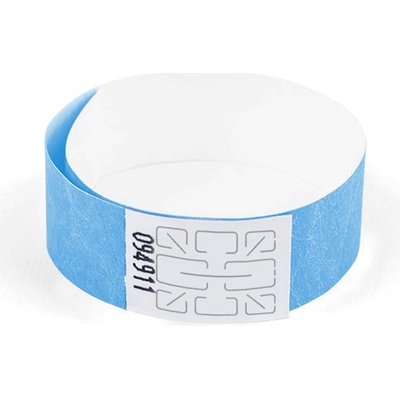 TYVEK Identifikační náramek 1,9 cm - light blue – Zboží Dáma