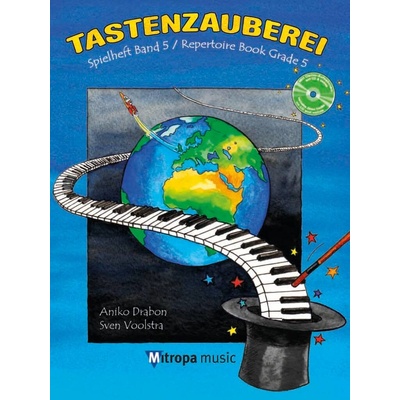 Tastenzauberei Klavierschule Band 5 + CD Repertoire