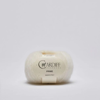 Cardiff Cashmere Příze Cardiff Prime kašmír a hedvábí 25 g 300 m odstín: 177 NEVE
