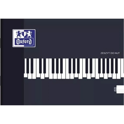 OXFORD Оксфорд: a5 нотна тетрадка, пейзажен формат (400175624)