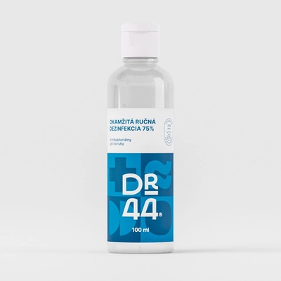 Dr.44 okamžitá ručná dezinfekci antibakteriálny gél 75% etanol 100 ml