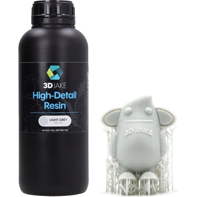 3DJAKE 8K High-Detail Resin Lichtgrau - 1.000 g (RES-HD-LGREY-1000)