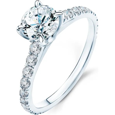 SAVICKI Годежен пръстен Share Your Love: бяло злато, диамант