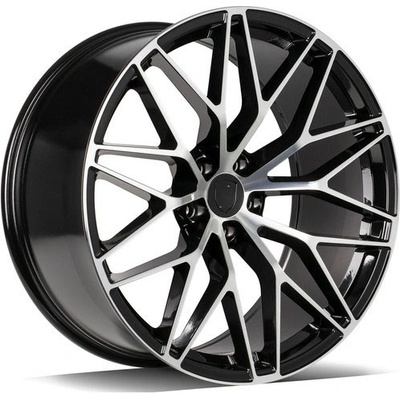 Carbonado Glory 9,5x21 5x112 ET26 black front polished
