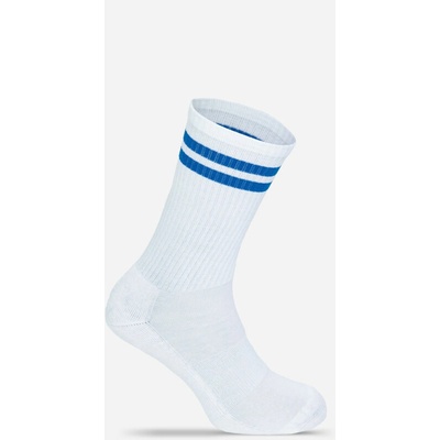 Mr. Socks Basic 05004 tenisové COT885004g21zo-white/blue Bílá/modrá