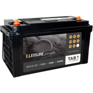 TAB Тягов акумулатор TAB HD12.8-120 Clever 12.8V 120Ah BMS+bluetooth LiFePo4 (HD12.8-120)