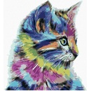 Zuty Maľovanie podľa čísel MAČIČKA S MOTÝLIKOM