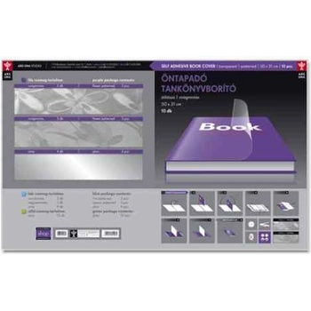 Image 1 of Ars Una - самозалепващи подвързии 10 бр-50x31 cm - Flowers