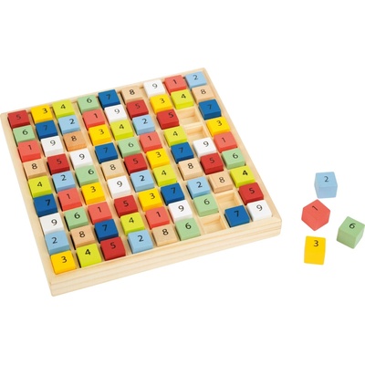 Small Foot sudoku barevné kostičky