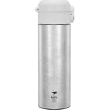 Keith Titanium Titanová termoska Vacuum Bottle stříbrná bílá 400 ml