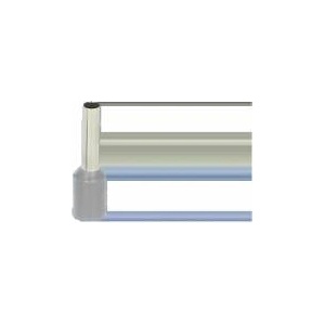 ORNO GROUP Insulated sleeve, maximum section 2.5mm? , length of copper sleeve 8mm, 100 pieces