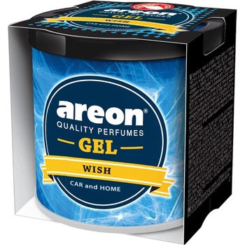 Areon ароматизатор гел консерва за дома и автомобила, Wish