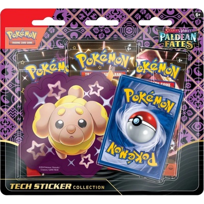 Pokémon Pokemon TCG: Scarlet & Violet 4.5 Paldean Fates Tech Sticker Collection - Shiny Fidough