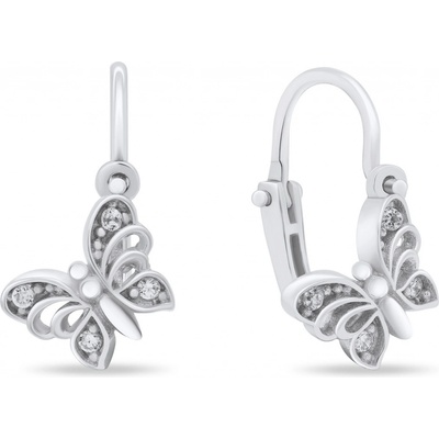 Brilio Silver náušnice EA187W