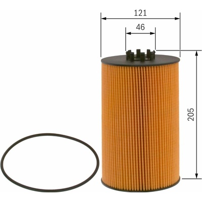Olejový filter BOSCH F 026 407 051