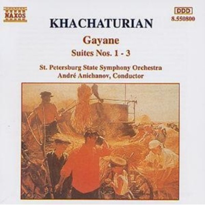 Khachaturian Aram Ilich - Chačaturjan Iljič - Gayaney Suites Nos. 1 - 3 CD – Zbozi.Blesk.cz