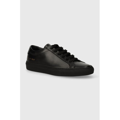 Кожени маратонки Common Projects Original Achilles Low в черно 3701 (3701.7547)