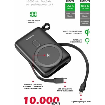 Swissten 10000 mAh 22013933 černá