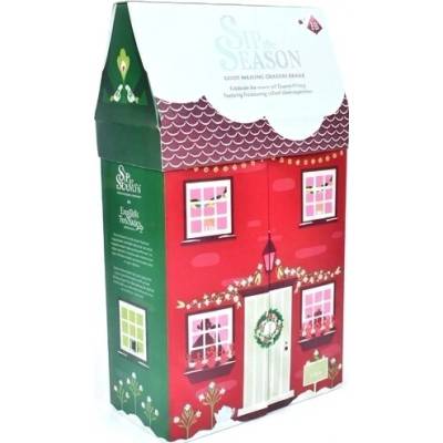English Tea Shop Vánoční chatička BIO 28 pyramidek