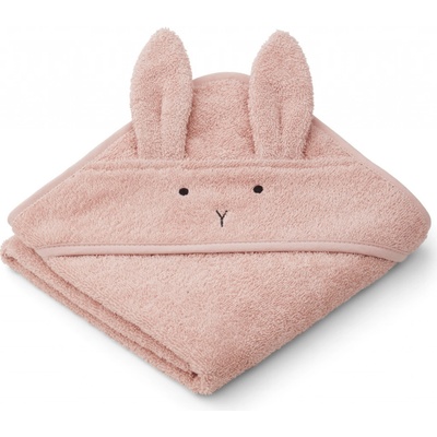 Liewood Osuška s kapucí Albert Rabbit rose – Zboží Dáma