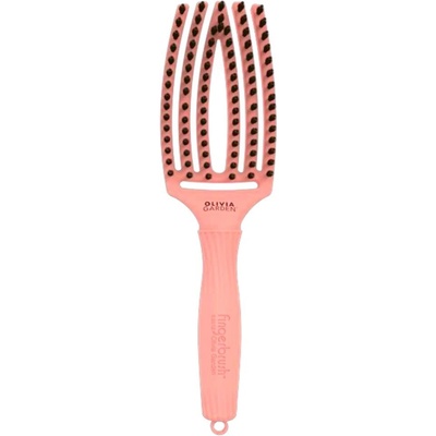Olivia Garden Fingerbrush Bloom Peach profesionální kartáč na vlasy