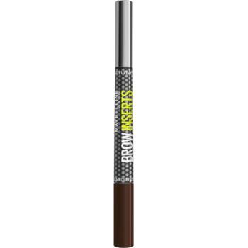 Maybelline new york Brow Inserts маркер за вежди с четка 2 в 1 цвят 5 Deep Brown 1.25ml