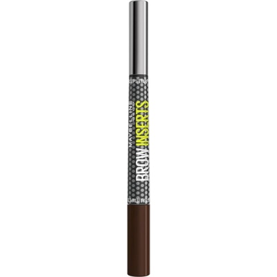 Maybelline new york Brow Inserts маркер за вежди с четка 2 в 1 цвят 5 Deep Brown 1.25ml
