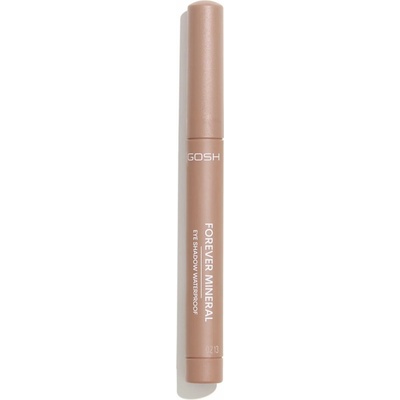 Gosh Copenhagen Forever Mineral Eyeshadow Waterproof minerální voděodolné stíny v tužce Nougat 1,4 g