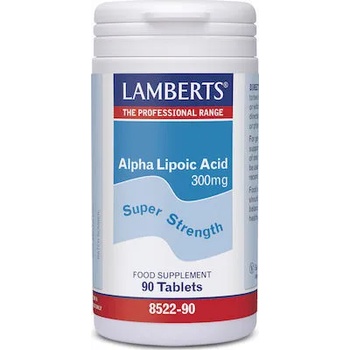 Image 1 of LAMBERTS Хранителна добавка Алфа липоева киселина, Lamberts Alpha Lipoic Acid 300mg 90 Tabs Antioxidant