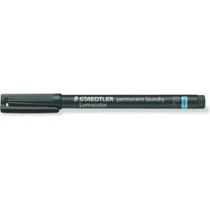 STAEDTLER Текстилен маркер с алкохолен маркер, 0, 6 mm, коничен, STAEDTLER "Lumocolor laundry 319 LM", черен 319 LM F-9 (319 LM F-9)
