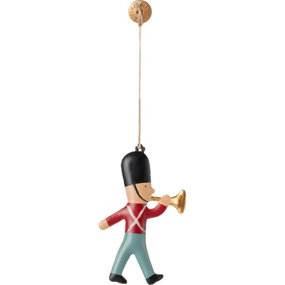 Vánoční plechová ozdoba Guard Trumpet Maileg