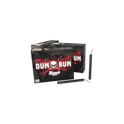 Petardy Dumbum Pirát s knotem 50 kusů v krabičce