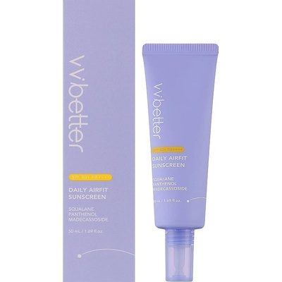 Vvbetter Слънцезащитен крем за лице 50мл. Vvbetter Daily Airfit Sunscreen Spf 50+++