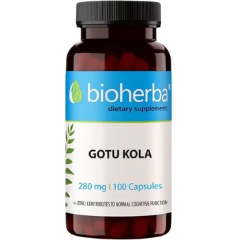 Image 1 of Bioherba Gotu Kola 280 mg [100 капсули]