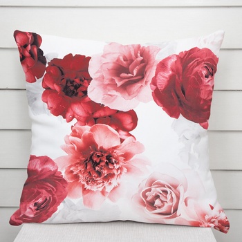 Biante PM-017 veľké červené kvety 50 x 50 cm