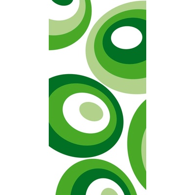 Dimex S-361 vliesová fototapeta na zeď Green ovals rozměry 110 x 220 cm