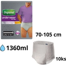 Depend Super pre mužov S/M 10 ks