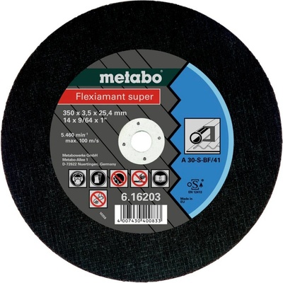 Metabo Rezný kotúč rovný 350 mm 616203000 10 ks