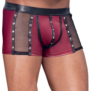 NEK Tight-fitting Net & Studs Pants 2133547 Red-Black L