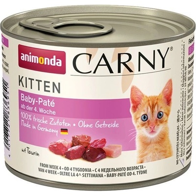 Animonda Carny Kitten Baby Paté hovädzie a kuracie 200 g