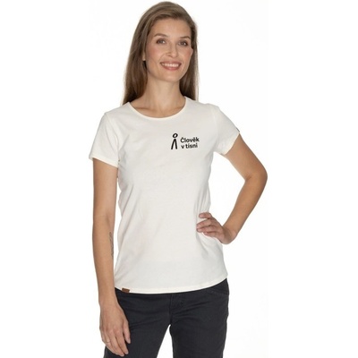 Dámske tričko ČLOVEK V TIESNI 2023 W béžová