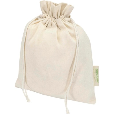 Odisha darčeková taška 140 g/m² z org. materiálu OCS – 30 x 25 cm, hnedá Natural