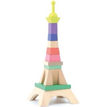 Image 1 of Vilac Дървена играчка за подреждане - Айфеловата кула - Vilac (2405)