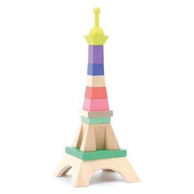 Vilac Дървена играчка за подреждане - Айфеловата кула - Vilac (2405)
