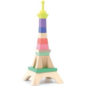 Vilac Дървена играчка за подреждане - Айфеловата кула - Vilac (2405)