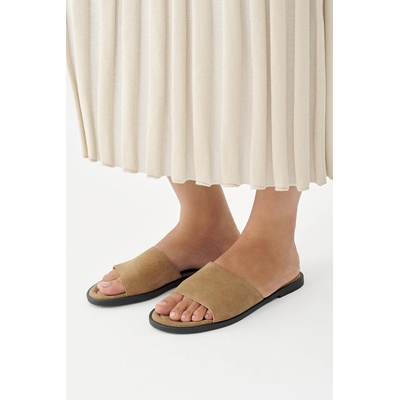 Vagabond Shoemakers чехли с равна подметка дамски от велур ZAIDA (6109.340.08)