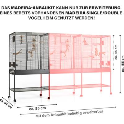 Montana Madeira Single 85 x 54 x 155 cm
