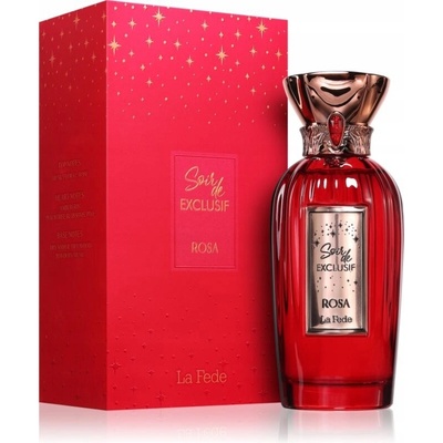 La Fede Soir de Exclusif Rosa parfémovaná voda unisex 100 ml